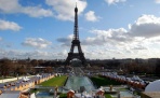 Как же выглядит Париж с Эйфелевой башни?