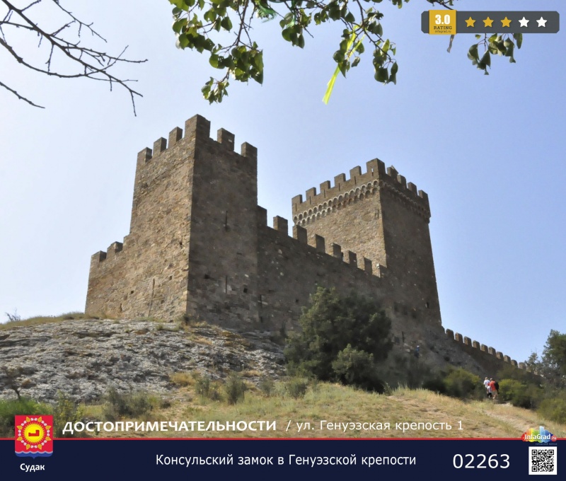 Консульский замок в Генуэзской крепости | Судак